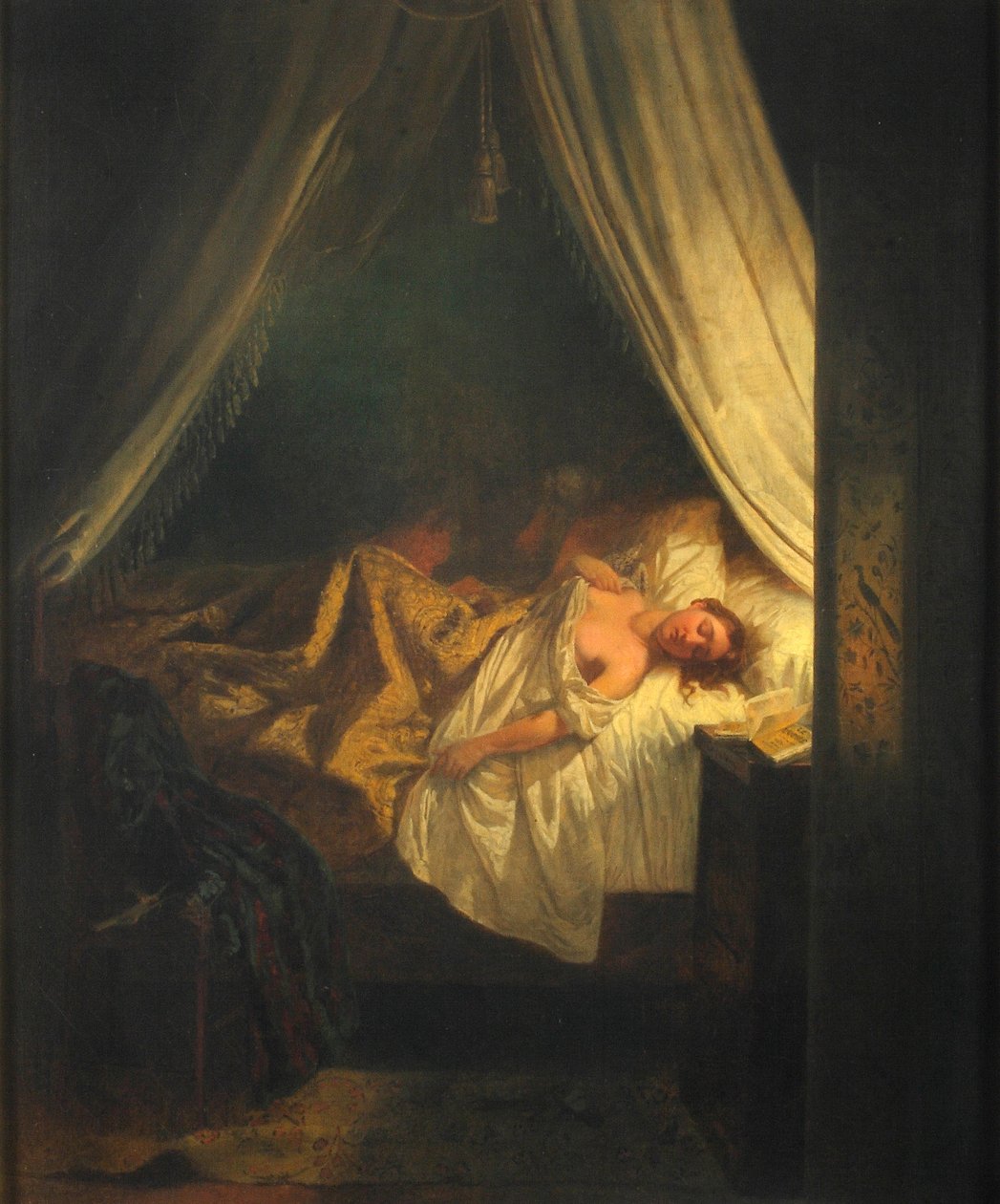 Upír, 1852. od Eugène Delacroix