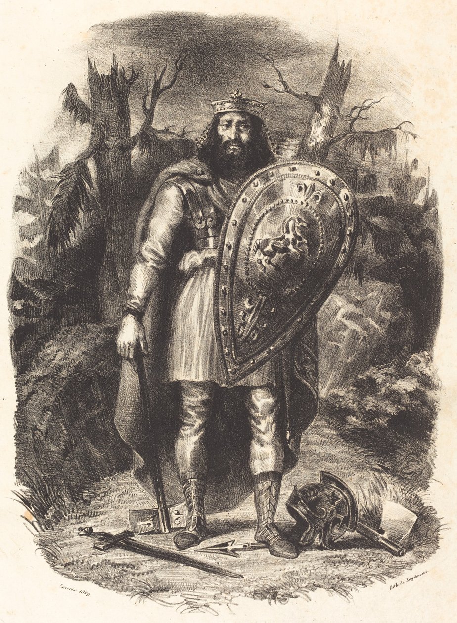 Vercingetorix od Eugène Delacroix
