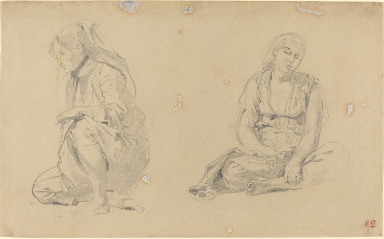 Ženy z Alžíru od Eugène Delacroix