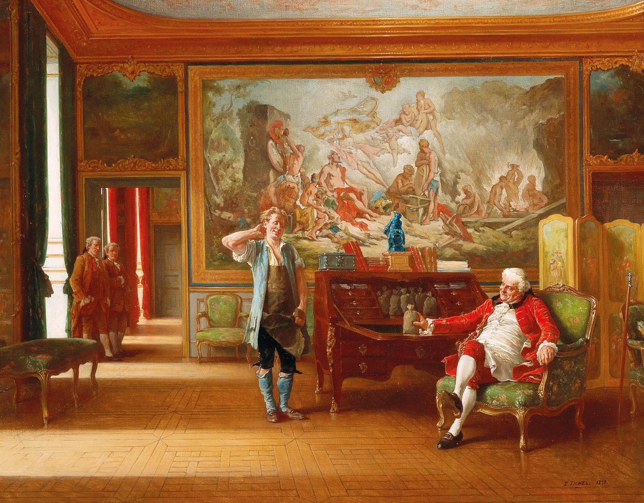Mzdy řemeslníků od Eugene Fichel