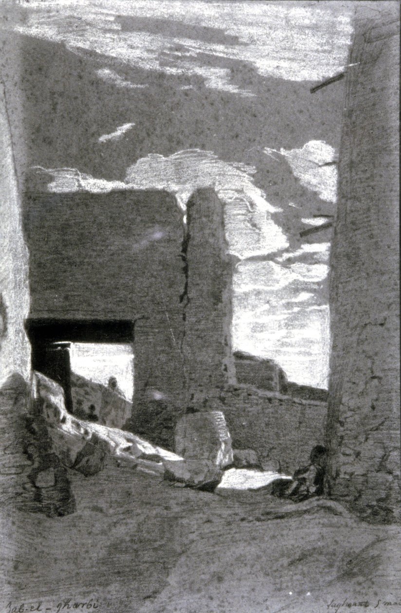Bab El Gharbi, kielet od Eugène Fromentin