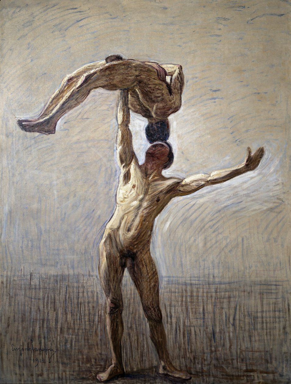 Atleti, 1912 od Eugène Jansson