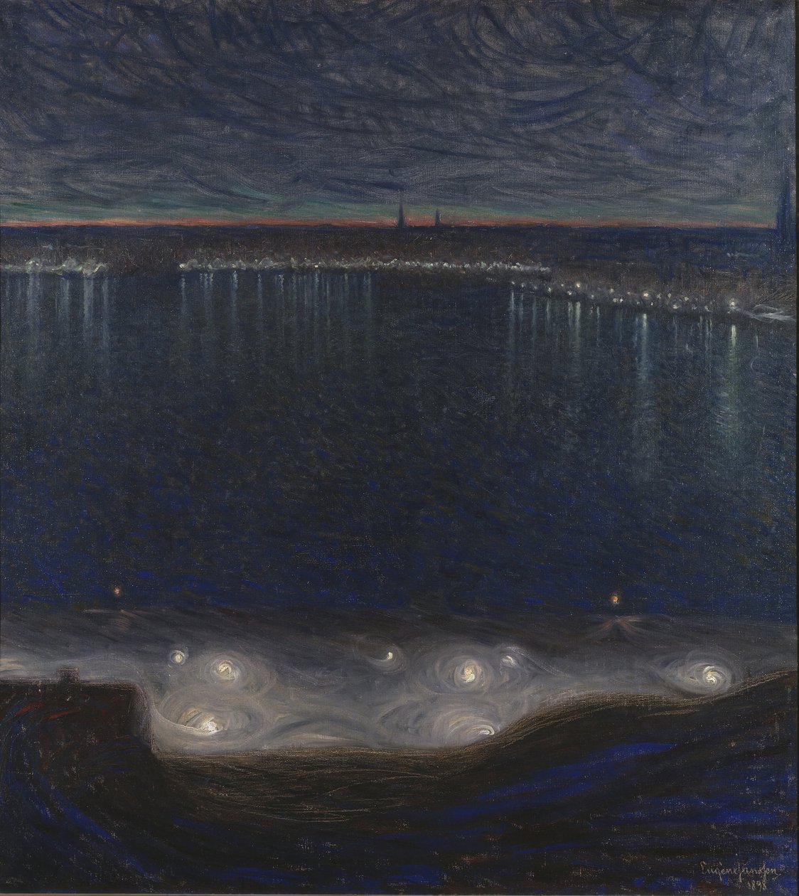 Riddarfjärden, Stockholm od Eugène Jansson