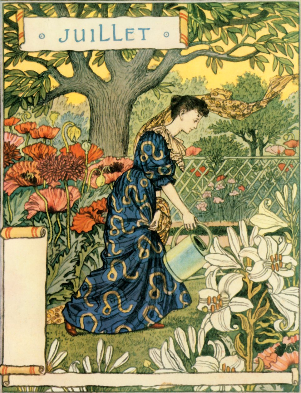 Juillet, 1896. od Eugene Grasset