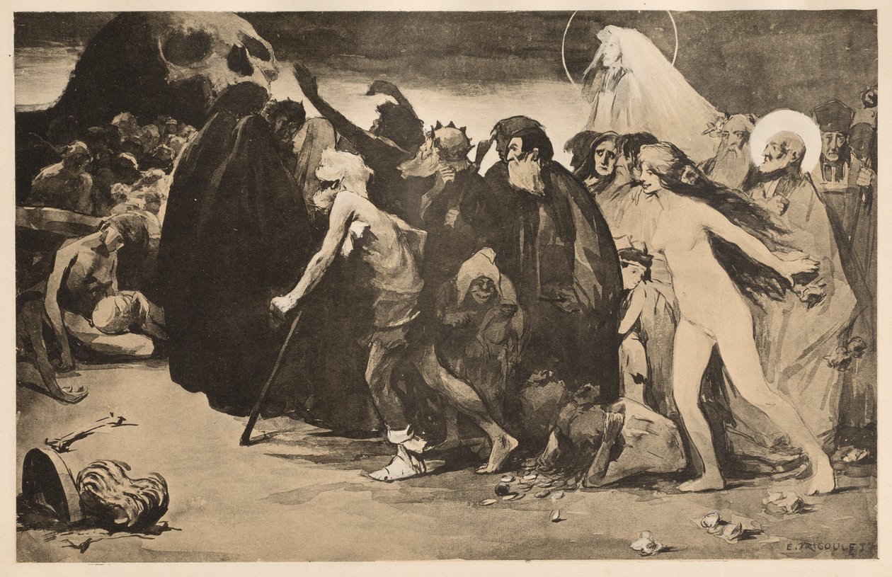 Cesta k smrti, 1899. od Eugène Trigoulet