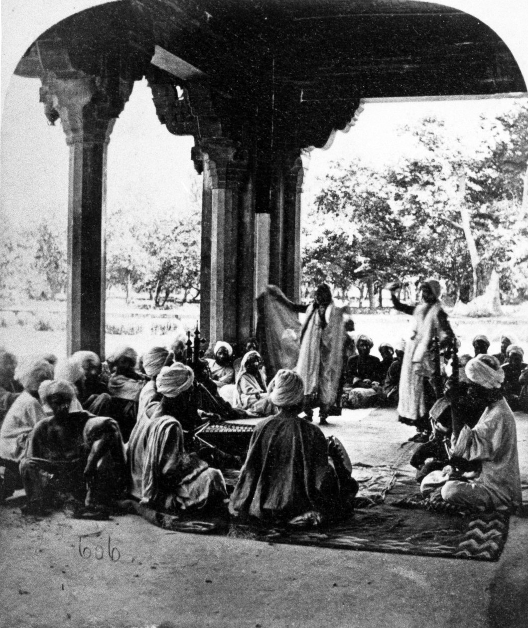 Nautch Dance, cca 1860 od European Photographer