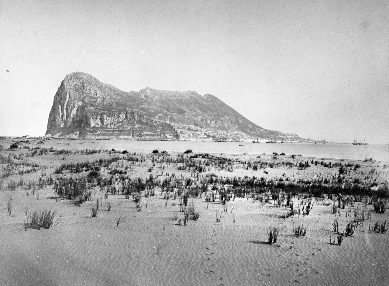 The Rock of Gibraltar, c.1870s od European Photographer