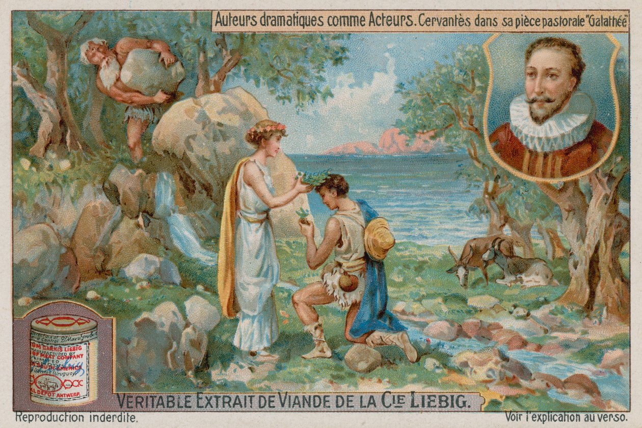 Miguel de Cervantes v La Galatea od European School