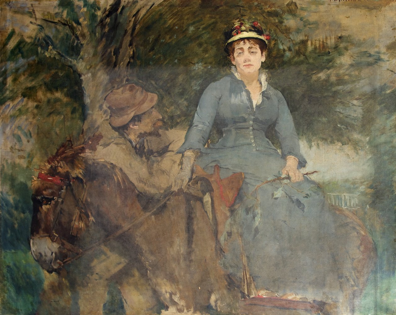 Oslí jízda od Eva Gonzalès
