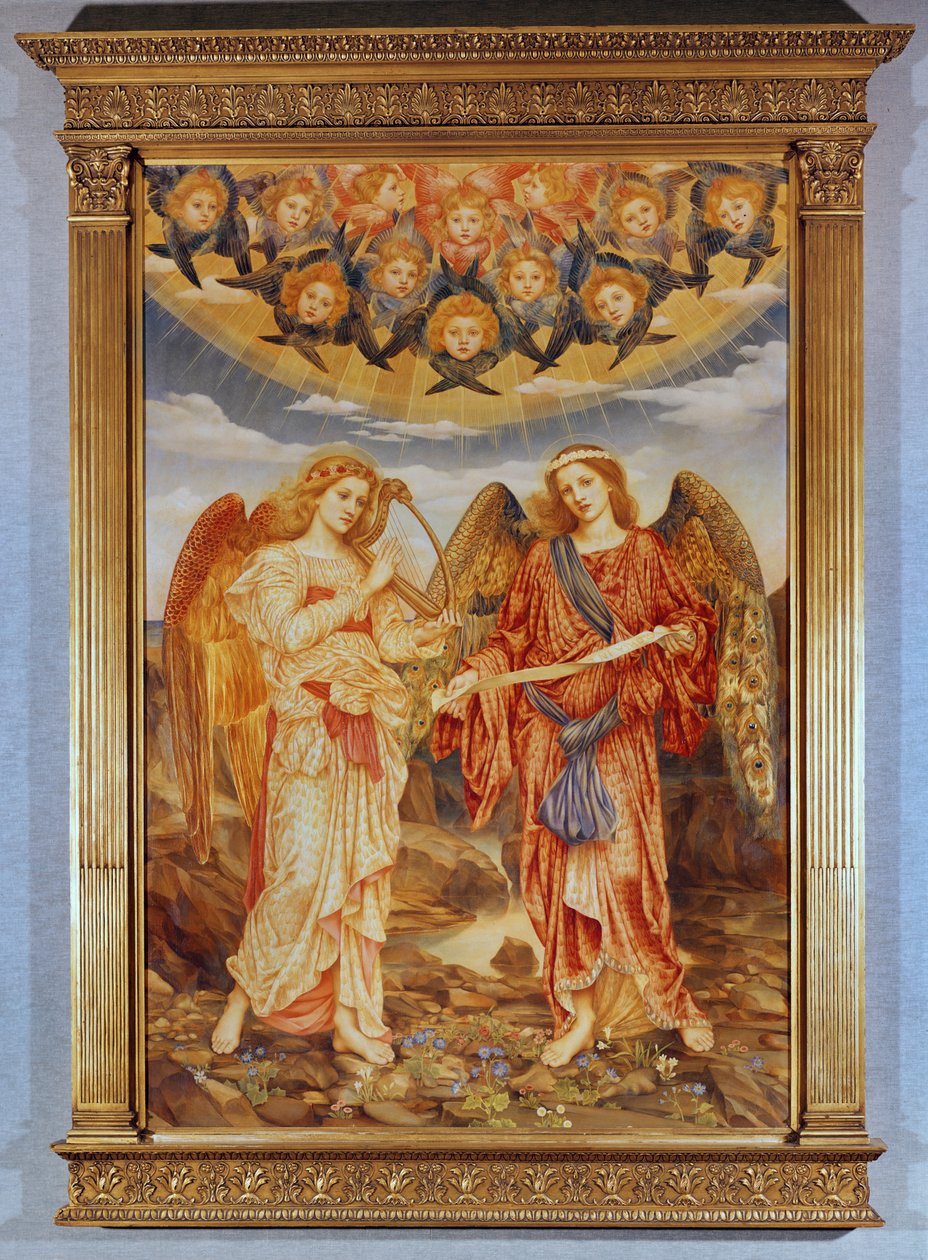 andělé od Evelyn De Morgan
