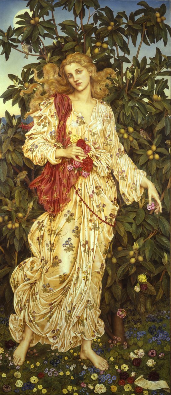 Flora, 1894 od Evelyn De Morgan