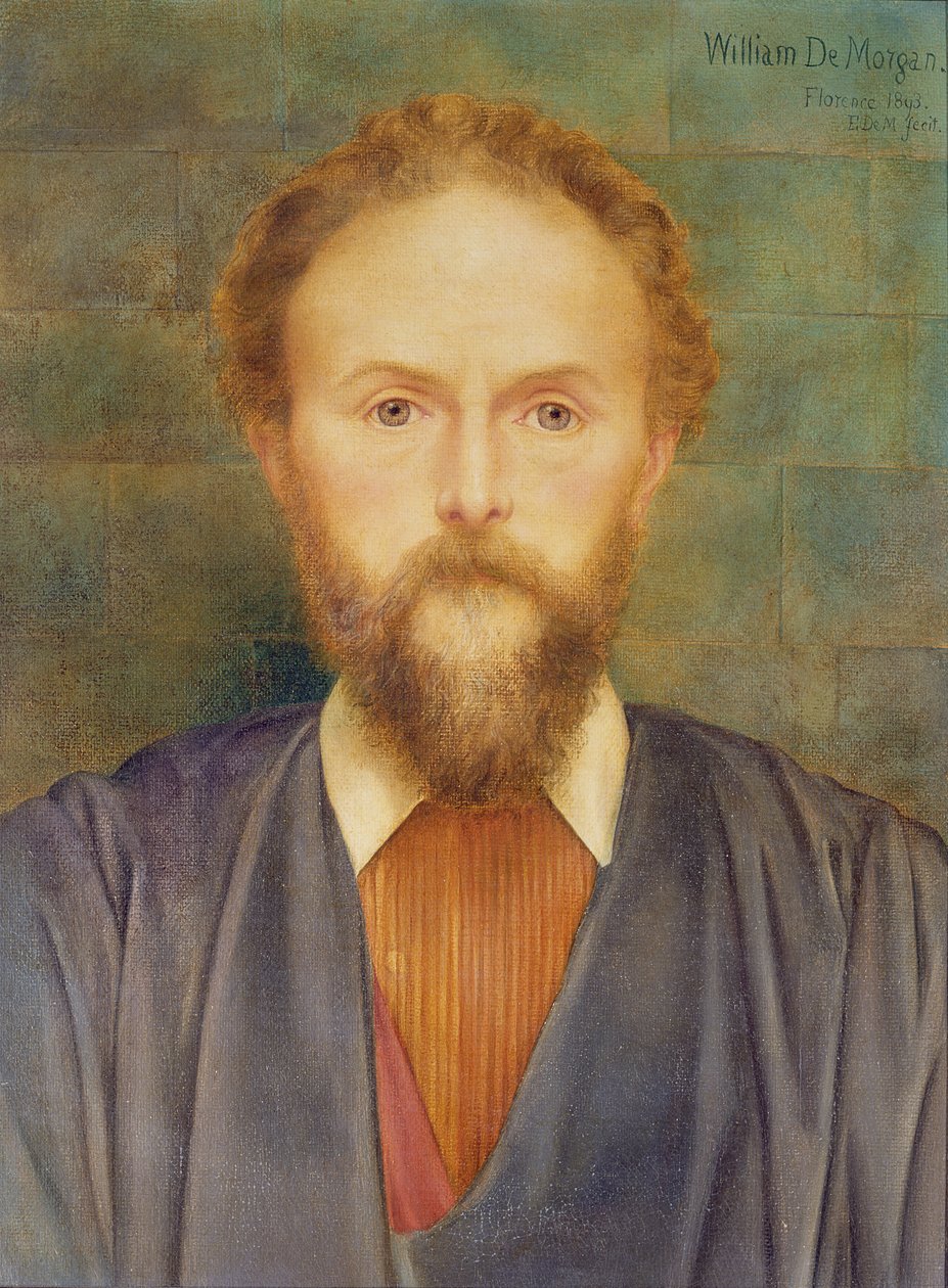 Portrét Williama de Morgana, 1893 od Evelyn De Morgan
