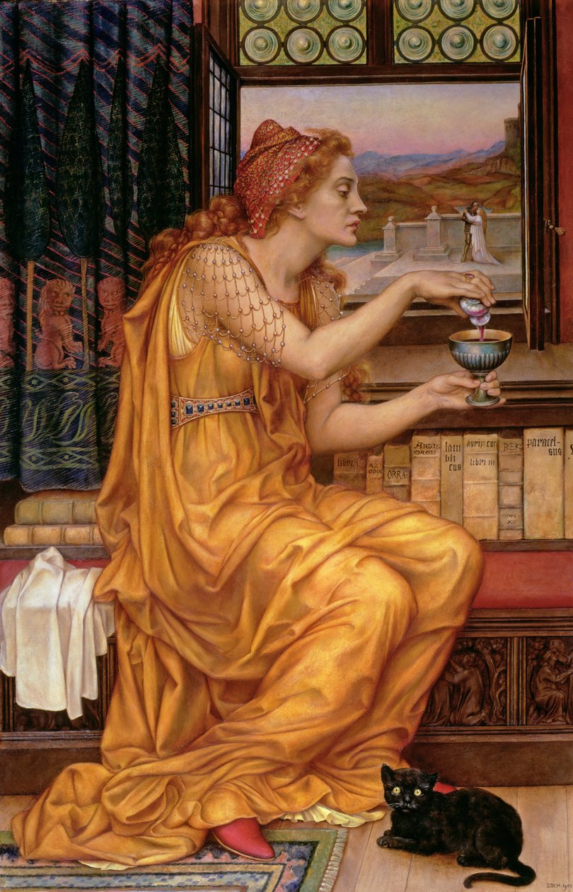 Nápoj lásky, 1903 od Evelyn De Morgan