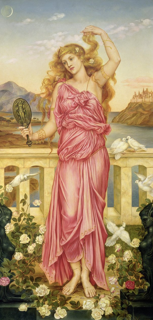 Helen of Troy, 1898 od Evelyn De Morgan