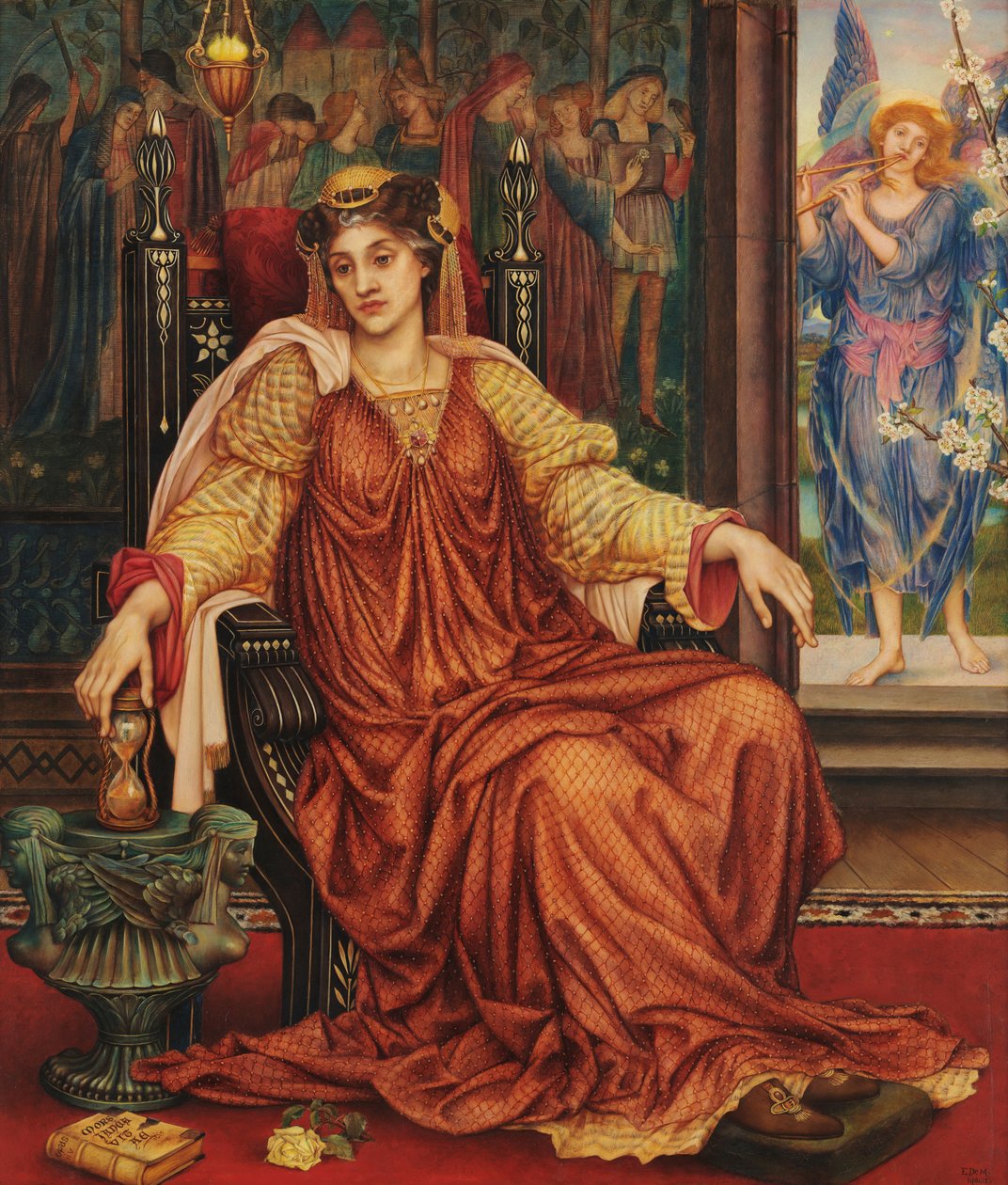 Hodinové sklo od Evelyn De Morgan
