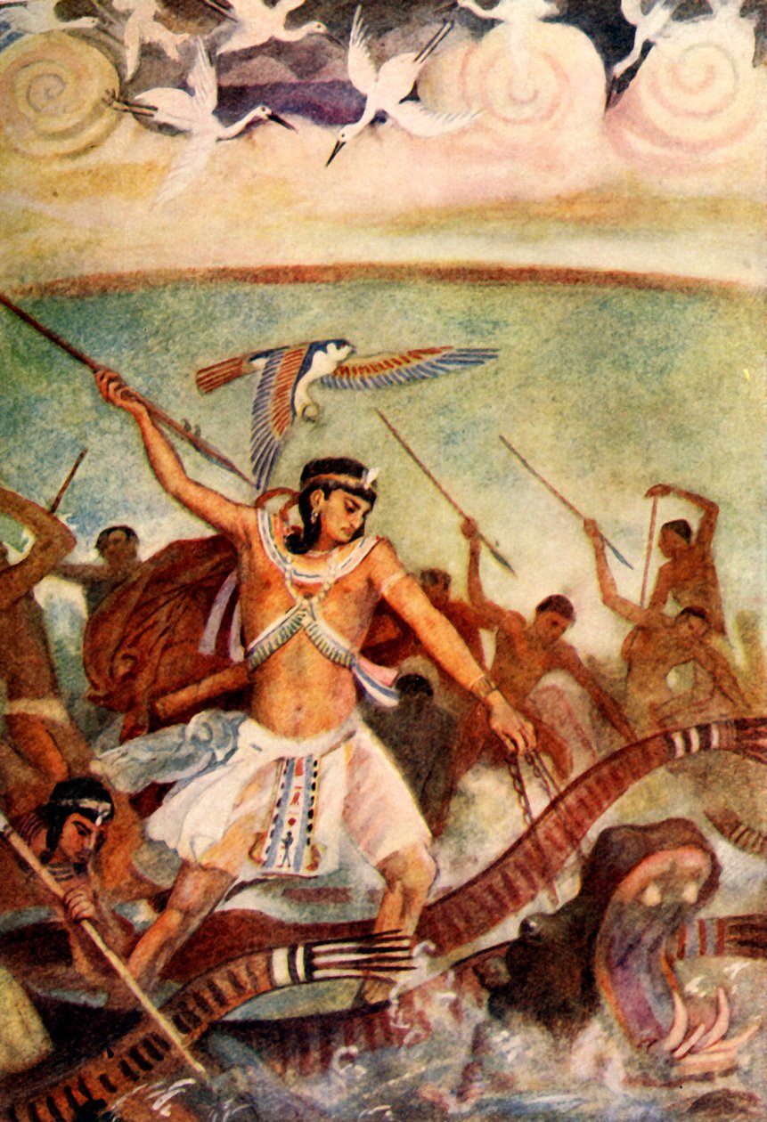 "Horus v bitvě", 1915. od Evelyn Paul