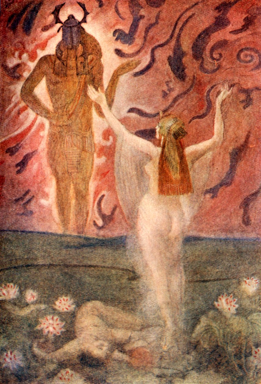 "Isis a Ra", 1915. od Evelyn Paul