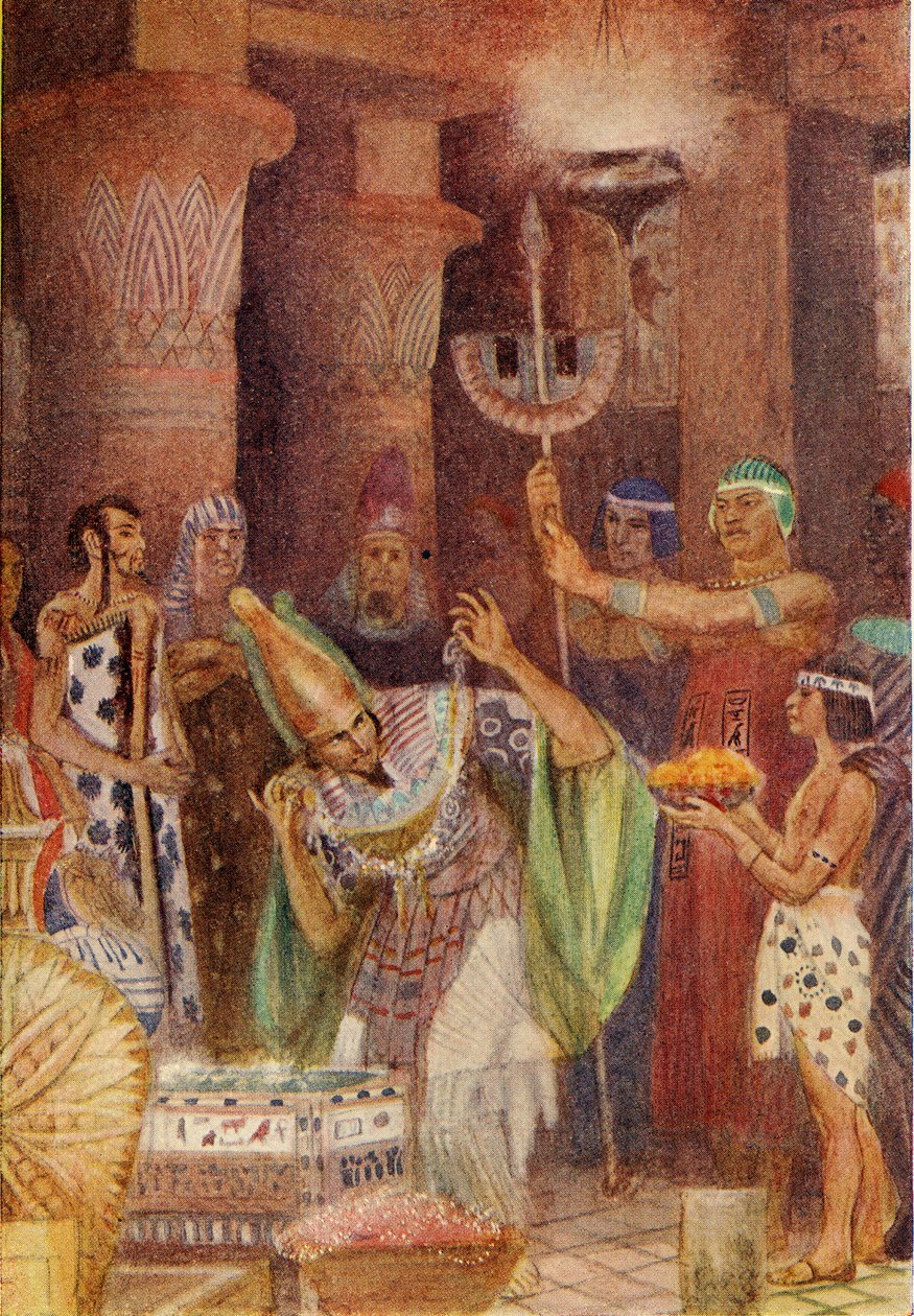 „The Treasure-Chamber of Rhampsinites“, 1915. od Evelyn Paul