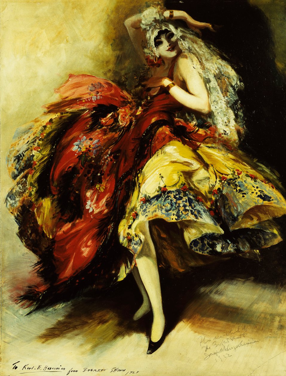 Světlý šátek od Everett Shinn