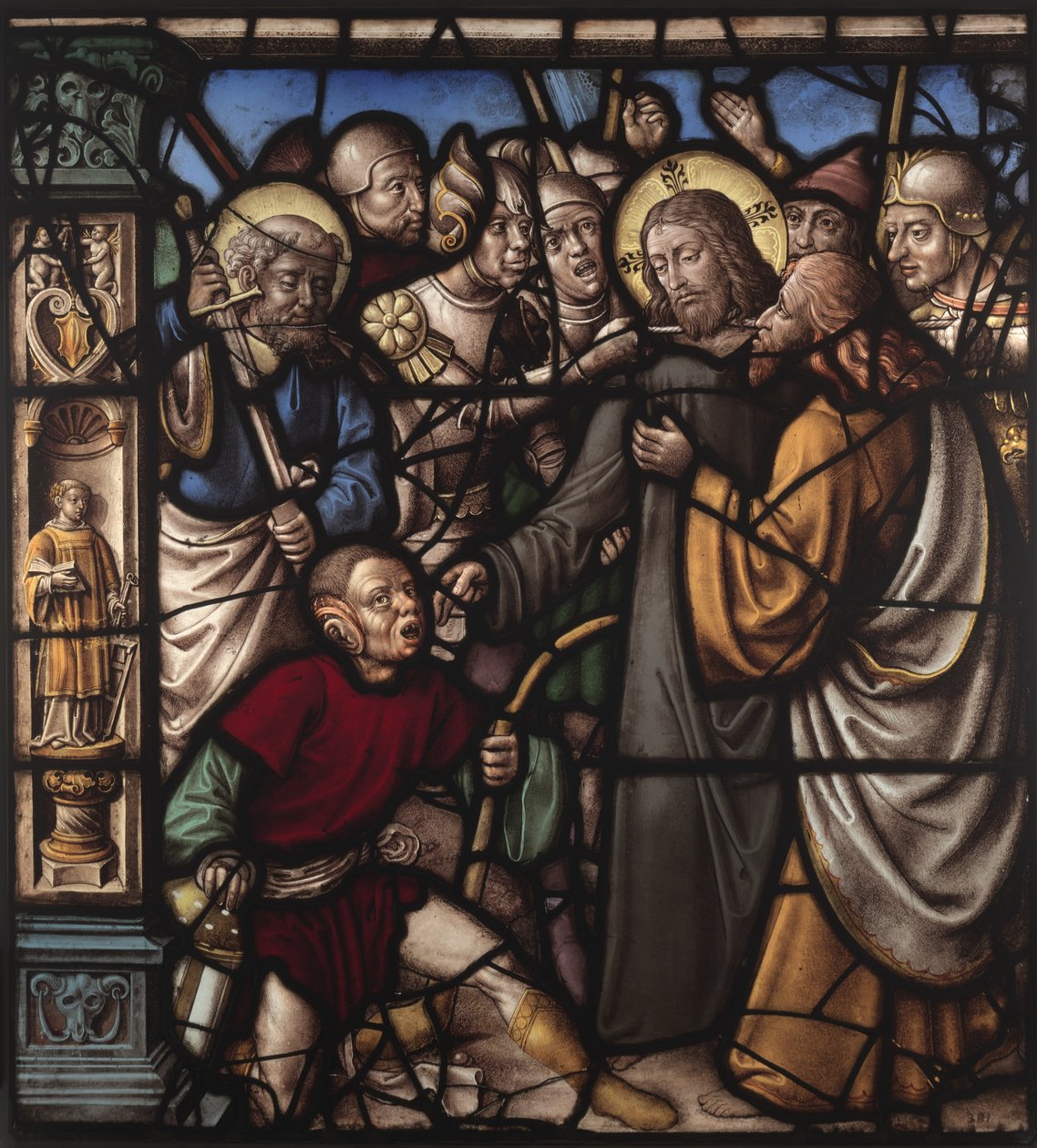 Jidášův polibek, 1522-1526. od Everhard Rensig
