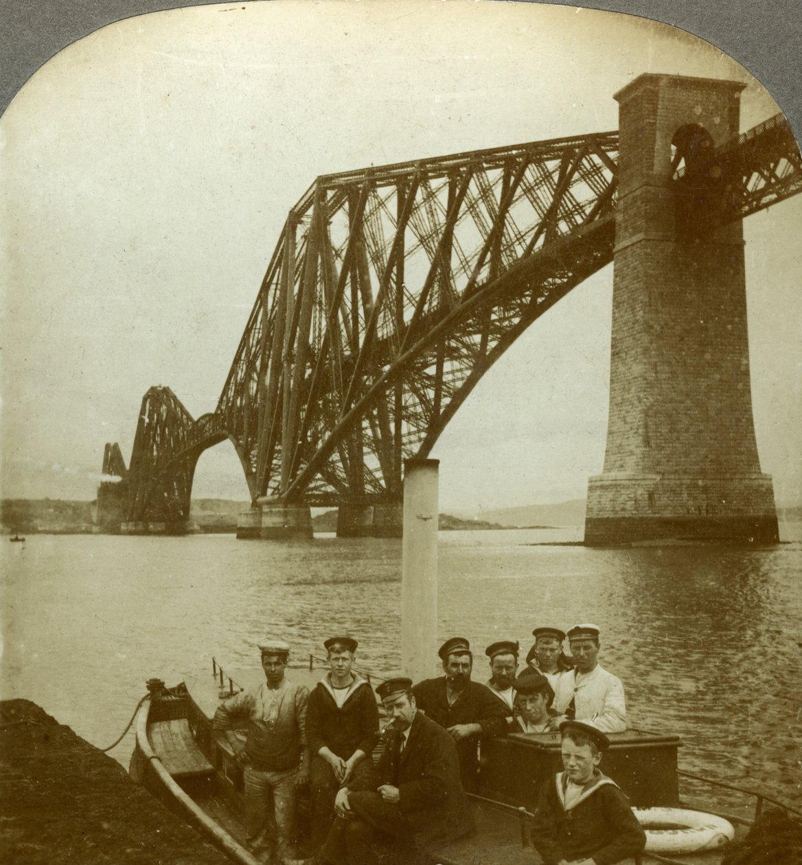 Forth Bridge, Skotsko. od Excelsior Stereoscopic Tours