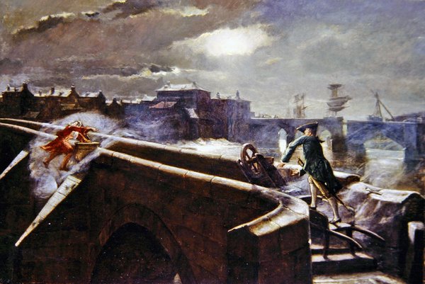 Brigs of Ayr (olej na plátně) od Eyre Crowe