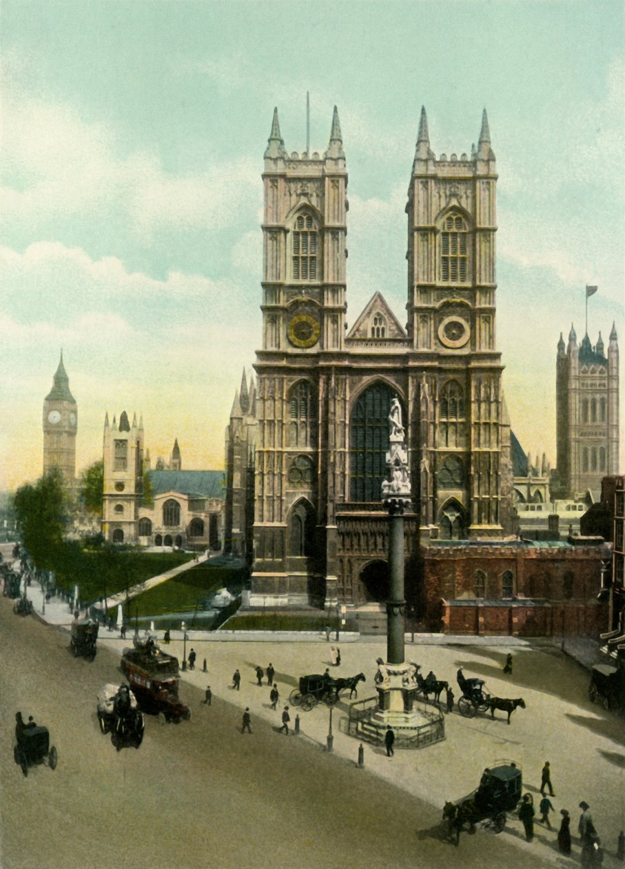 Westminsterské opatství, c1900. od Eyre and Spottiswoode