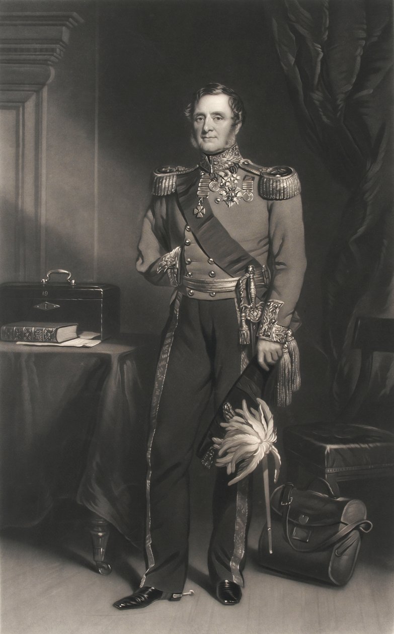 Polní maršál lord Raglan od F. Grant
