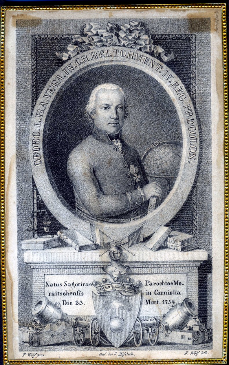 Portrét Jurije Vegy od F. Wolf
