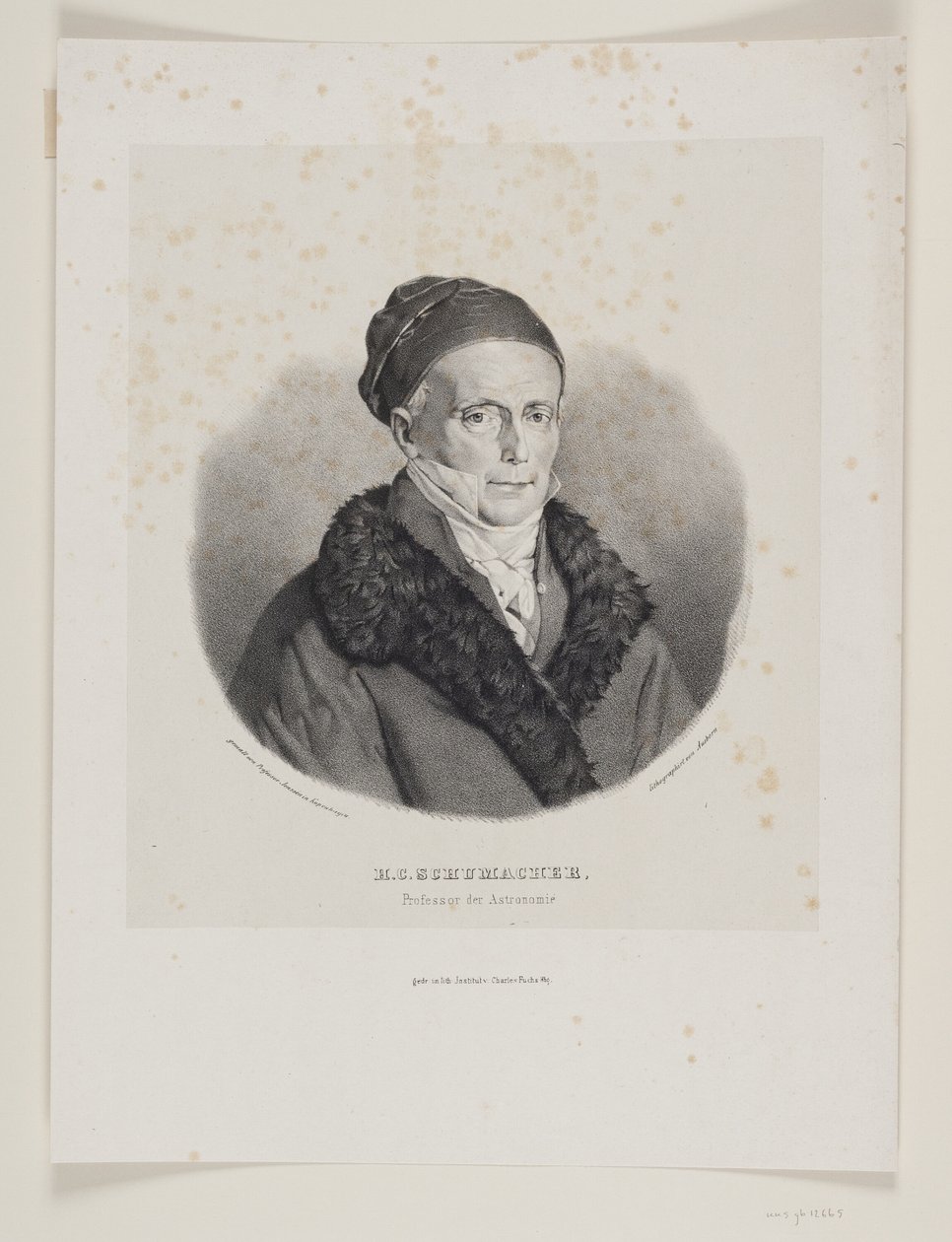 Heinrich Christian Schumacher od F. Ausborn