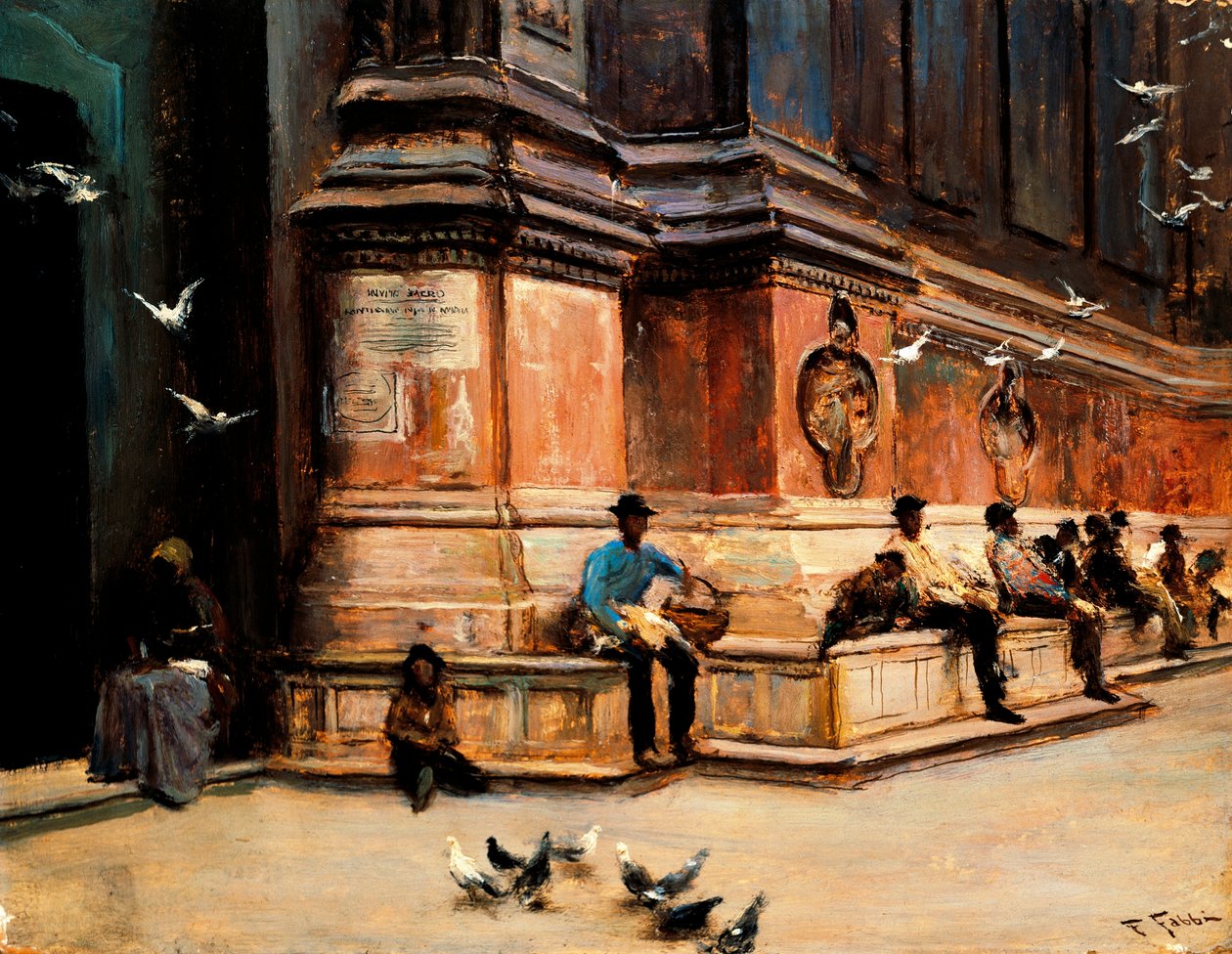 U svatého Petronia od Fabio Fabbi