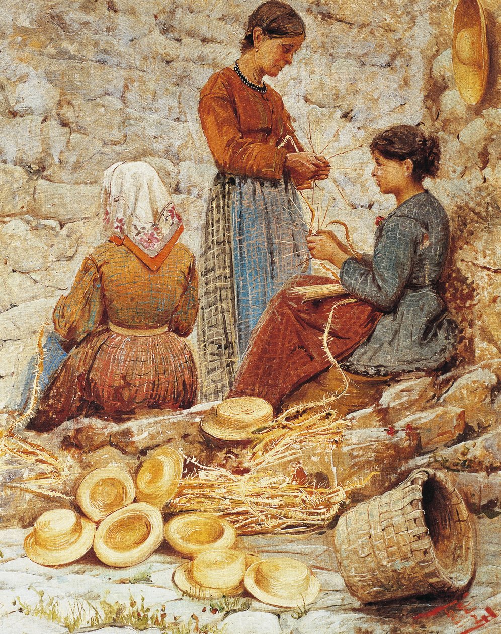 Toskánské slaměné plédy (Trecciaiole) od Fabio Fabbi