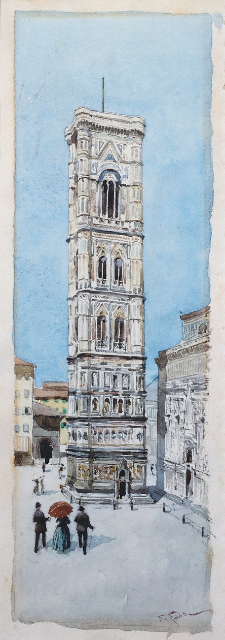 Procházka na náměstí Piazza Duomo ve Florencii od Fabio Fabbi