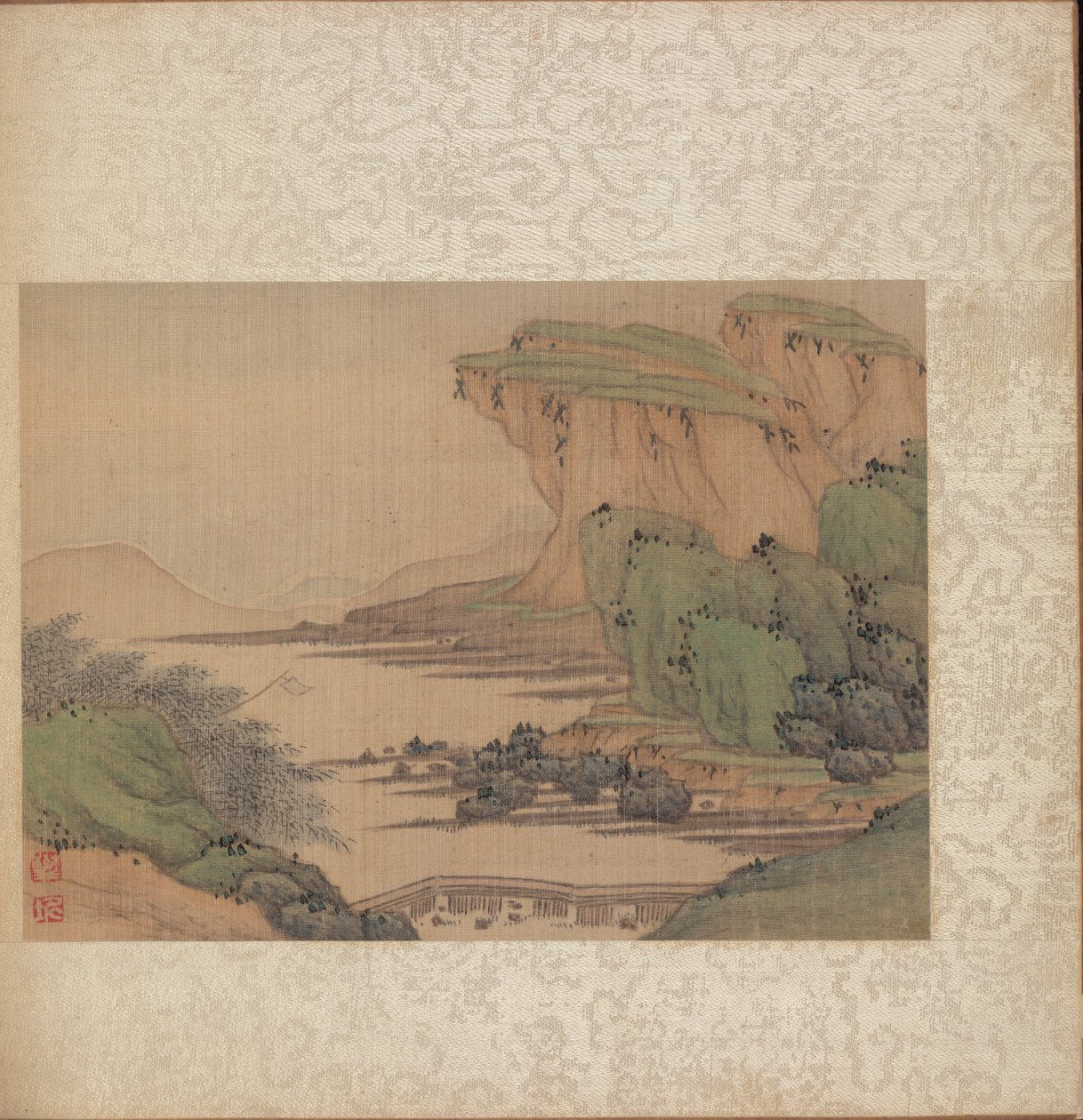Album Miscellaneous Subjects, Leaf 2, 1600s. od Fan Qi