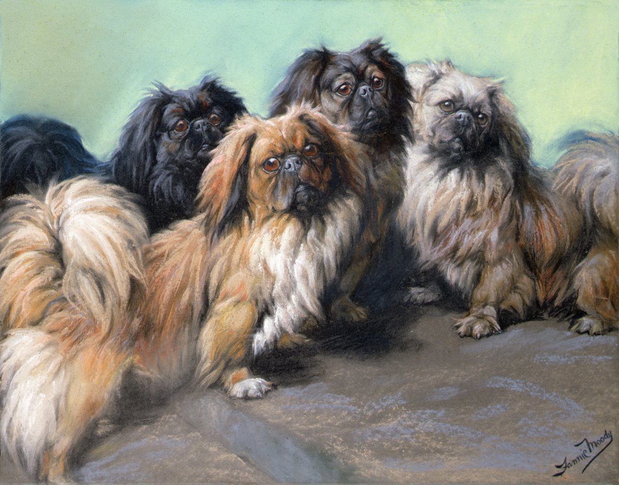 Spoiled Darlings (barevná křída) od Fannie Moody