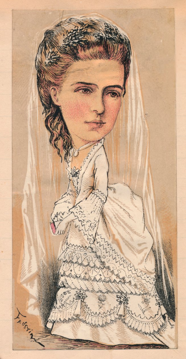 H.R.H. Vévodkyně z Edinburghu, 1874 od Faustin