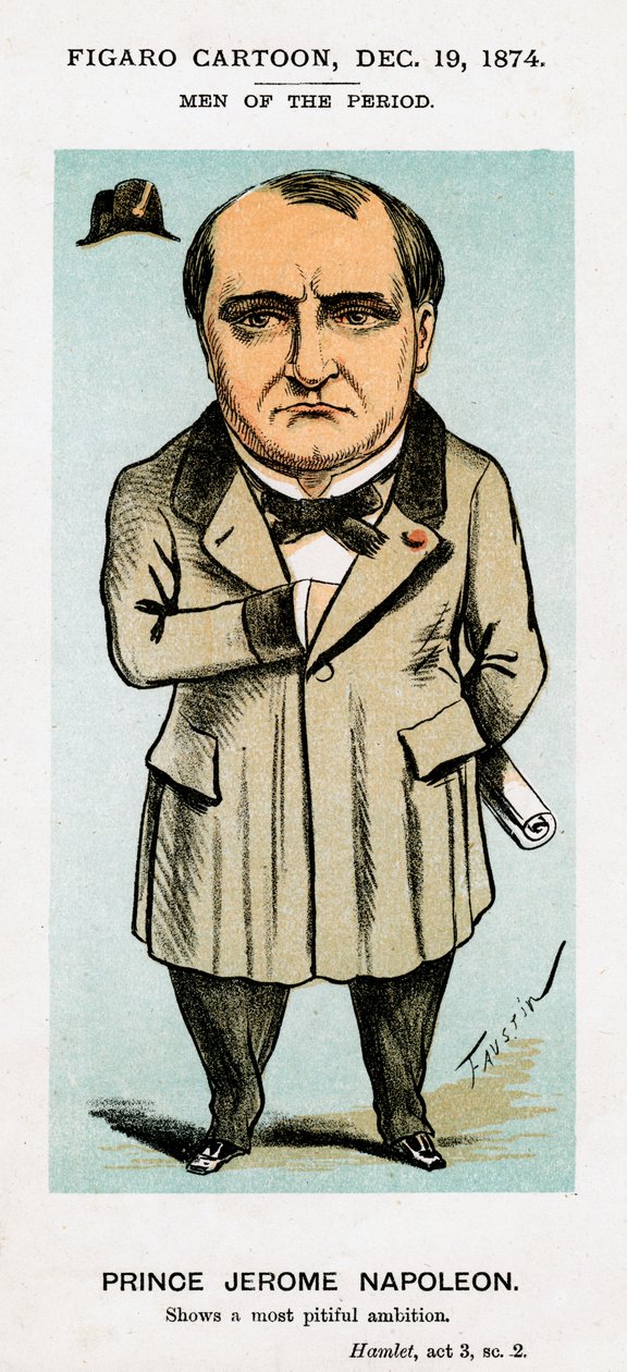 Jerome Bonaparte, 1874. od Faustin