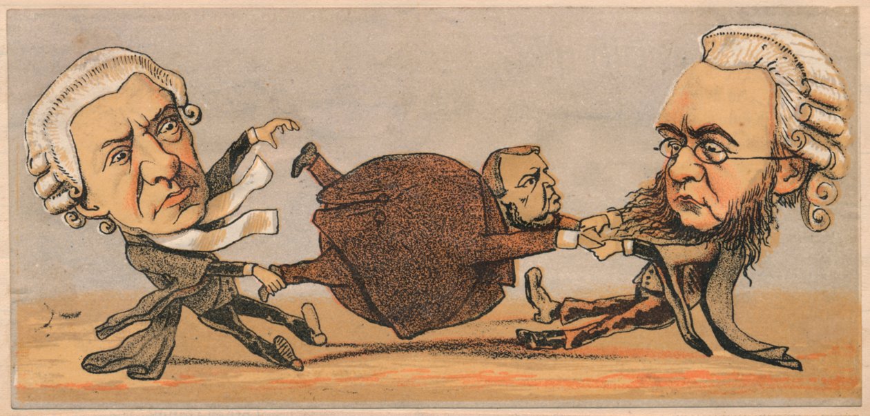 Pan Hawkins, Q.C. & Dr. Kenealy Q.C., 1874 od Faustin