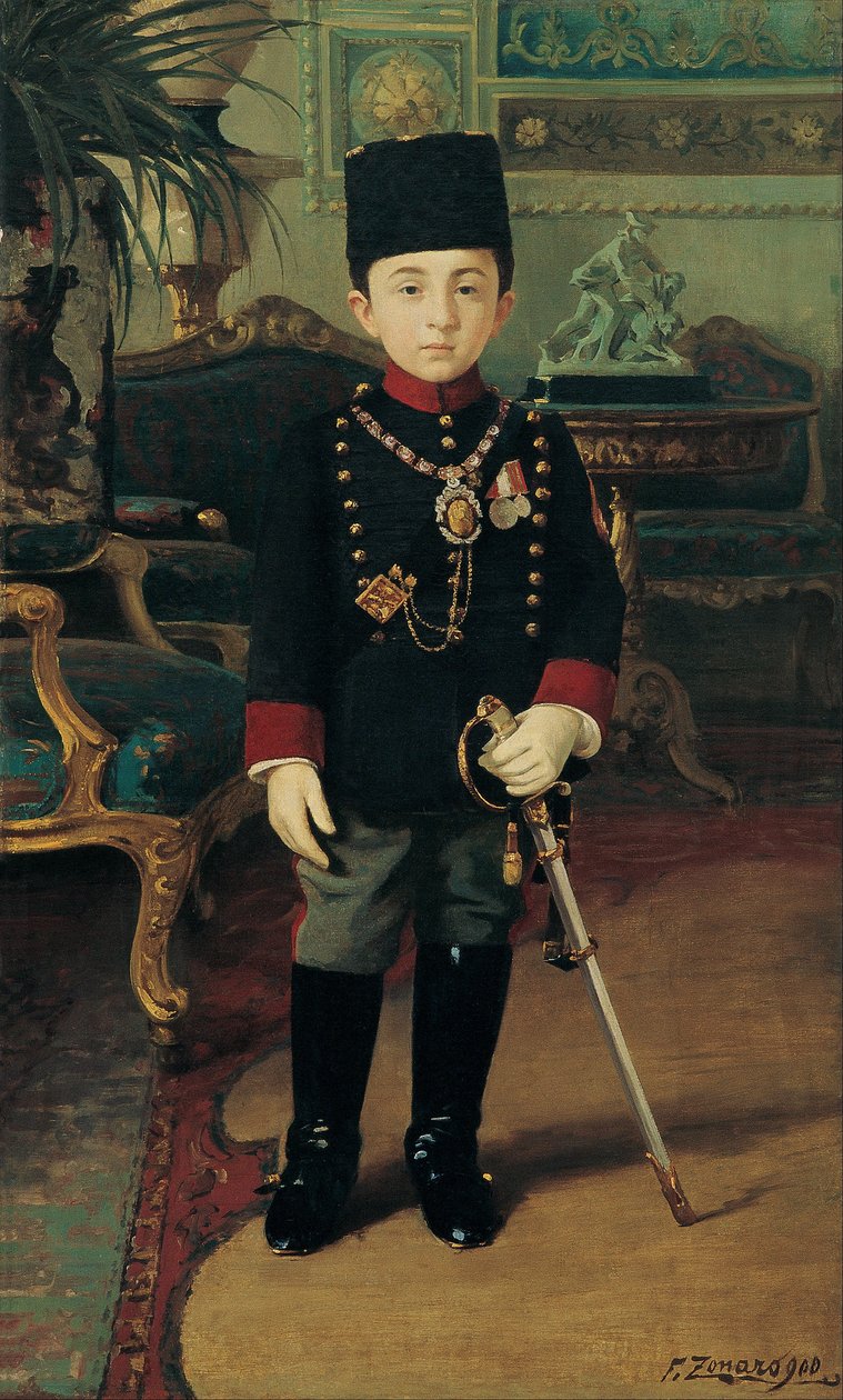 Princ Abdurrahim Effendi od Fausto Zonaro