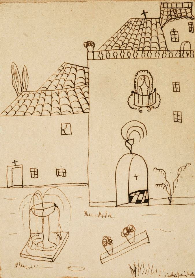 Městská krajina od Federico Garcia Lorca