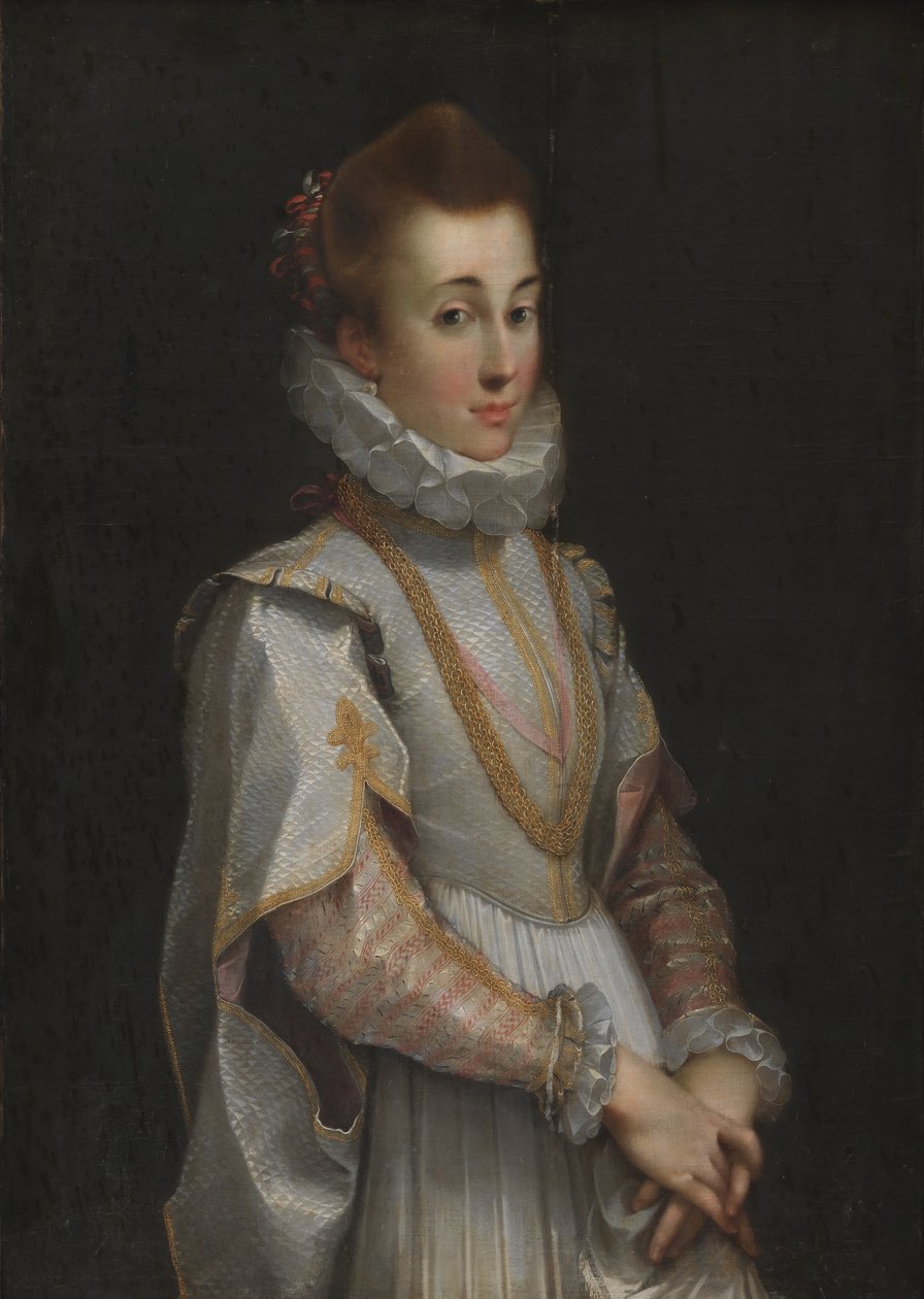 Portrét mladé dámy od Federico Barocci