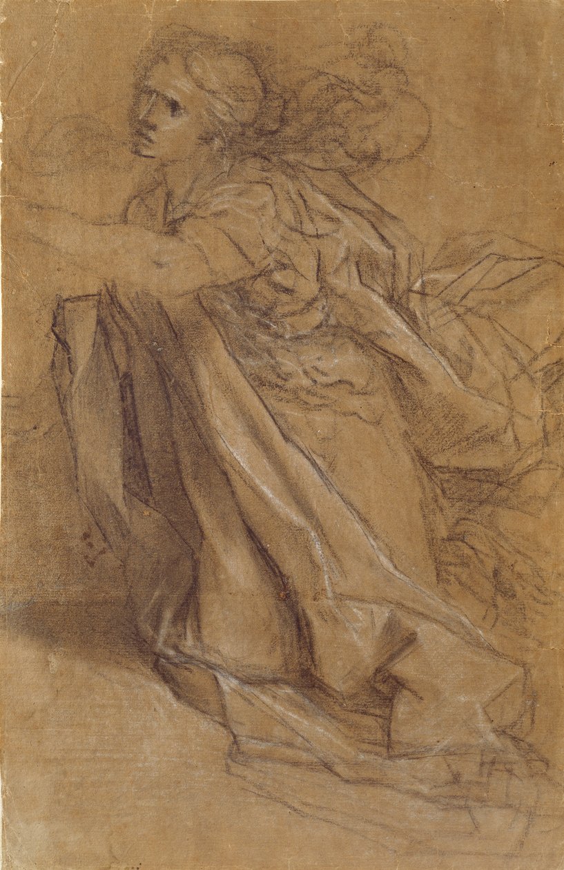 Magdalena, konec 16. století od Federico Barocci