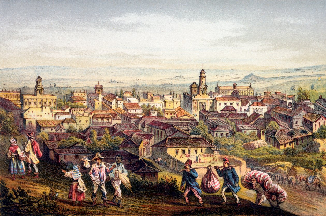 Trinidad, Kuba, 1840 od Federico Mialhe