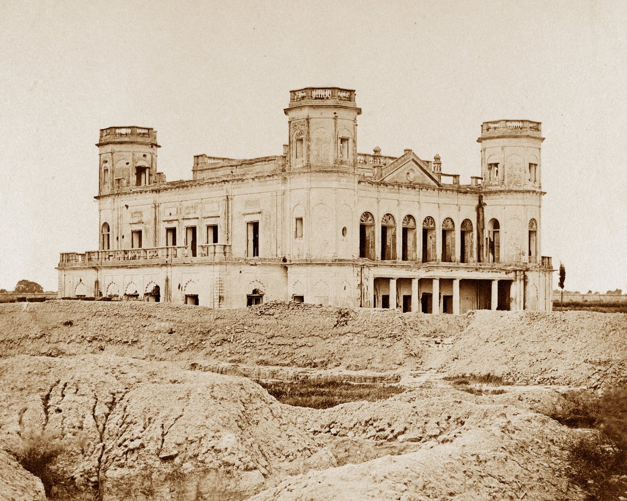 Palác Alambagh, Lucknow od Felice Beato