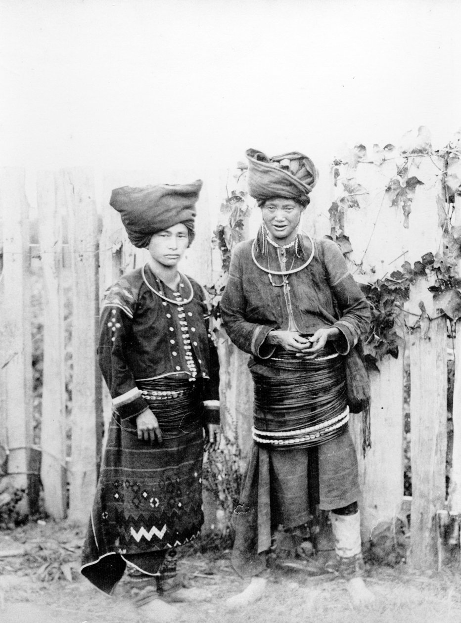 Kachinské ženy, kolem roku 1870 od Felice Beato