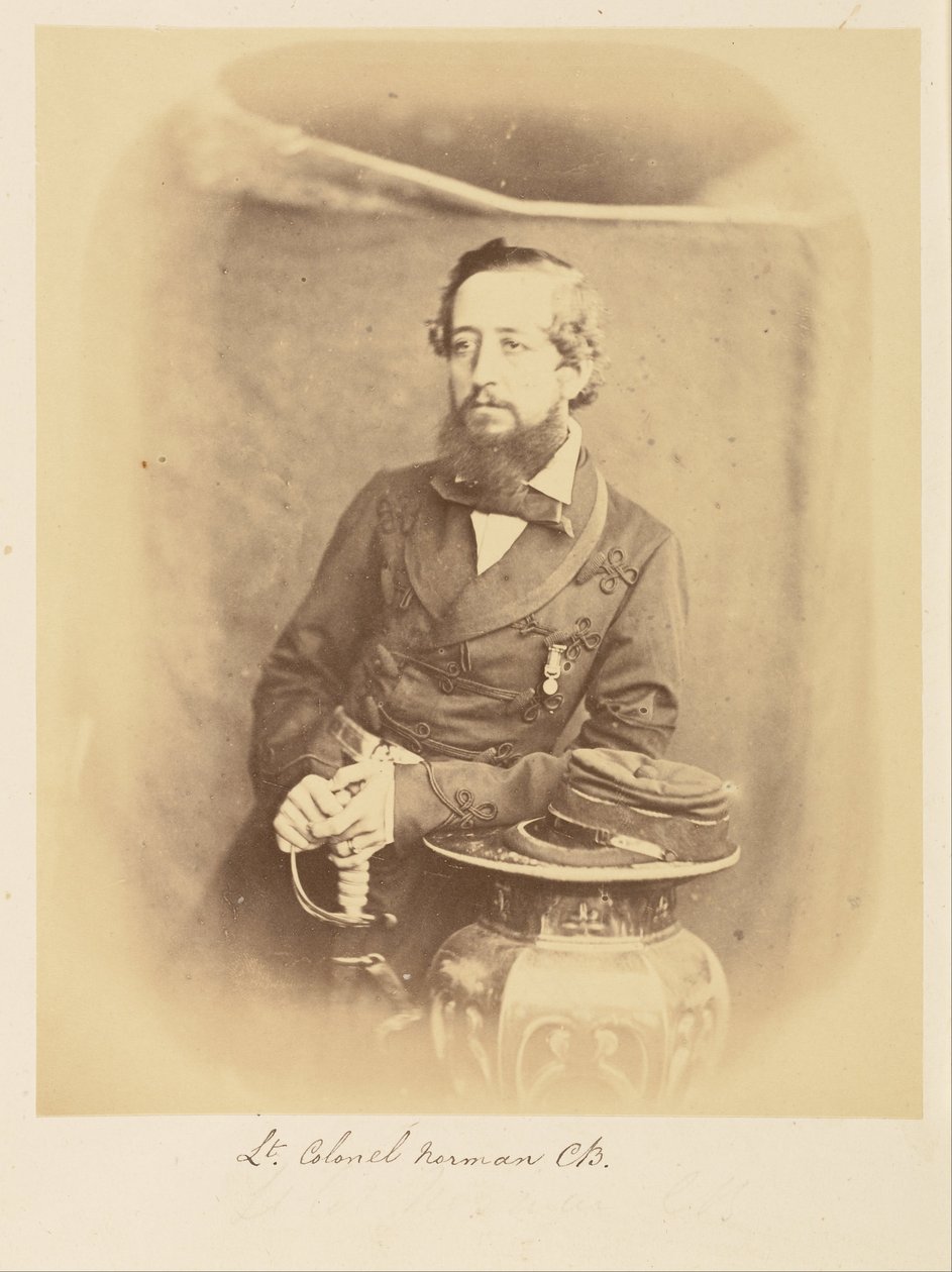 Podplukovník Norman, C.B. od Felice Beato
