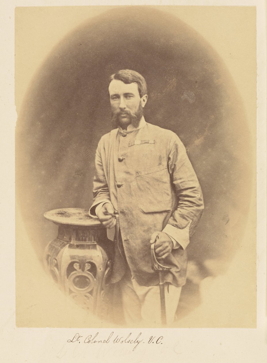 Podplukovník Wolsely, V.C. od Felice Beato