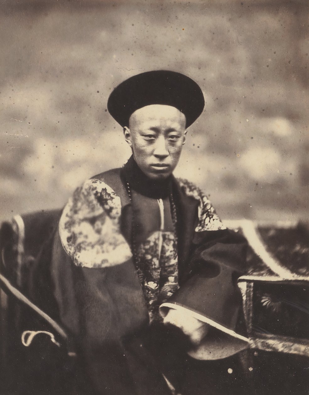 princ Kung. Čínský císař, 1860. od Felice Beato