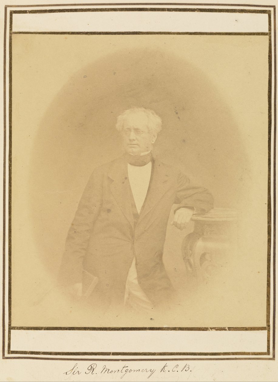 Sir R. Montgomery, K.C.B. od Felice Beato