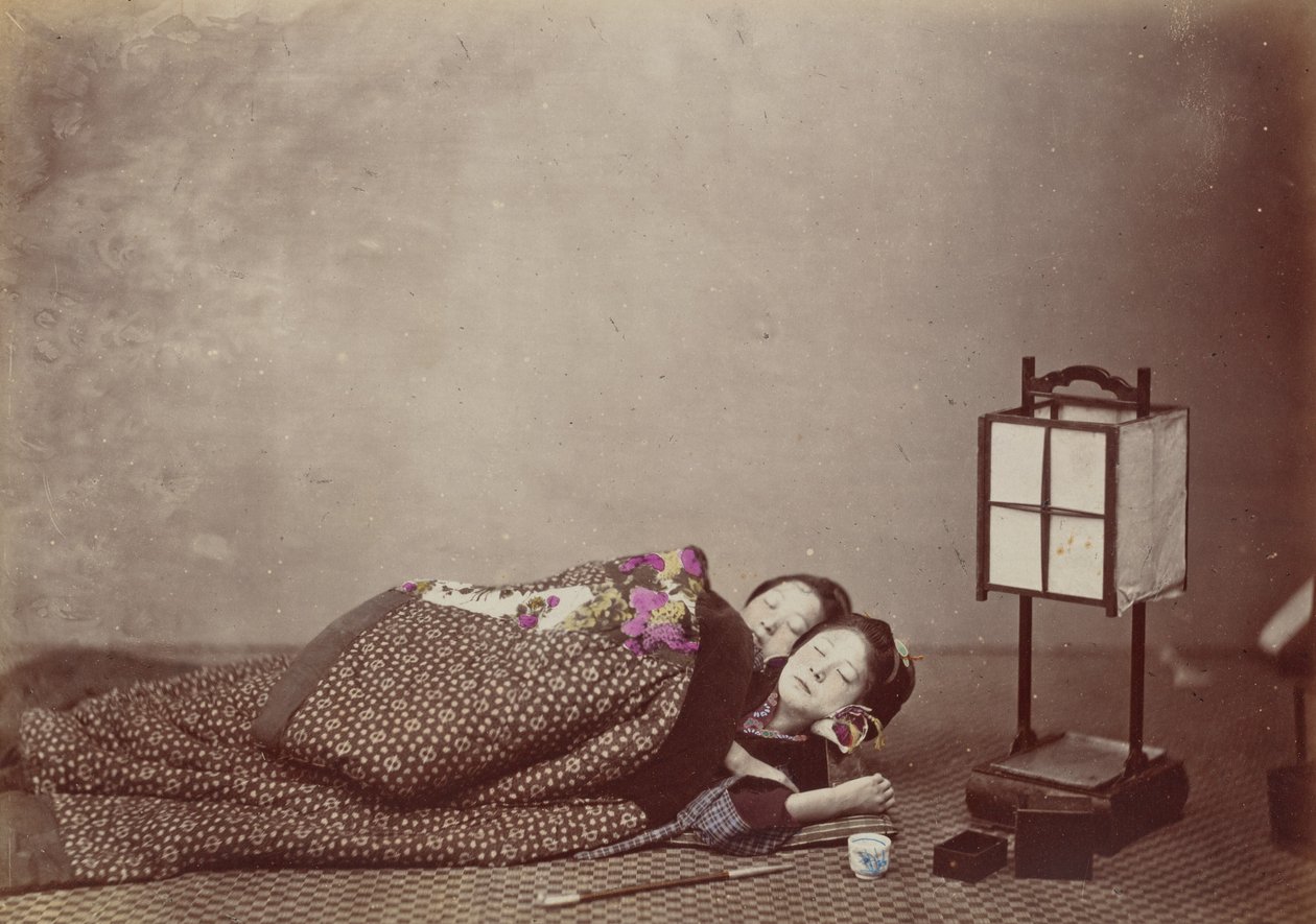 Šípkové Růženky, 1868. od Felice Beato